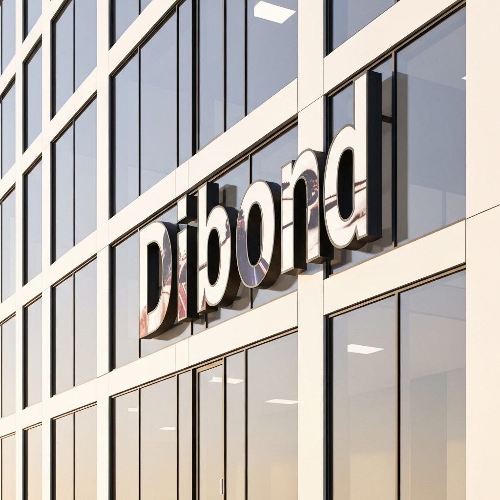 Liternictwo 3D na budynek biurowy